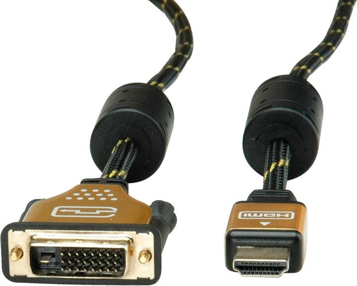 Immagine prodotto Roline Cavo video d'oro (7.50 m, HDMI, DVI)