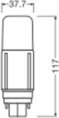 Produktbild Ledvance LED-Kompaktlampe (G24d, 7.50 W, 950 lm, 1 x, E)