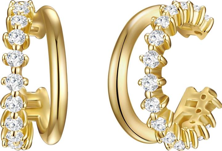 Glanzstücke München Damen Sterling Silber Zirkonia gelbgold - 15882 (Sterling Silber)