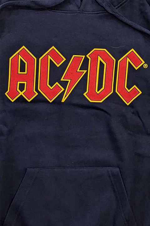 Actual product image AC/DC Logo hoodie adults (XL)
