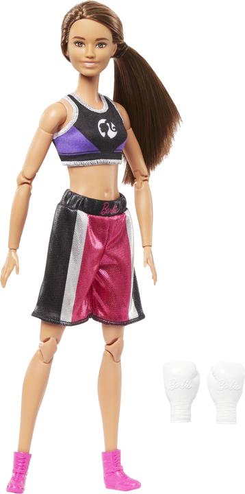 Actual product image Barbie Made to Move boxer doll
