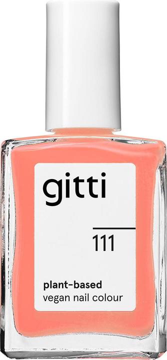 Actual product image Gitti no. 111 Nail Polish Peach Power (Peach Power, Colour paint)
