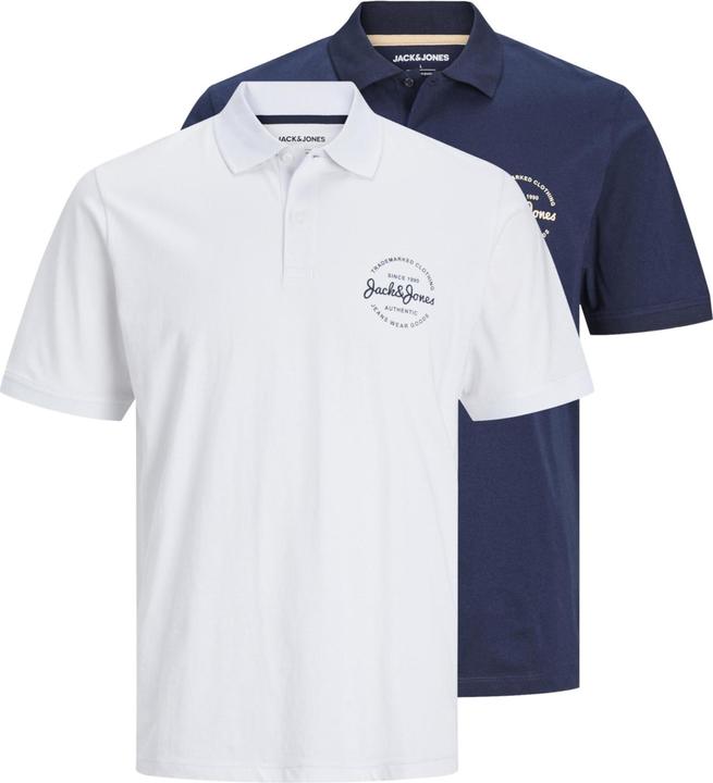 Jack & Jones Jjforest Polo Ss 2pk Mp (M)