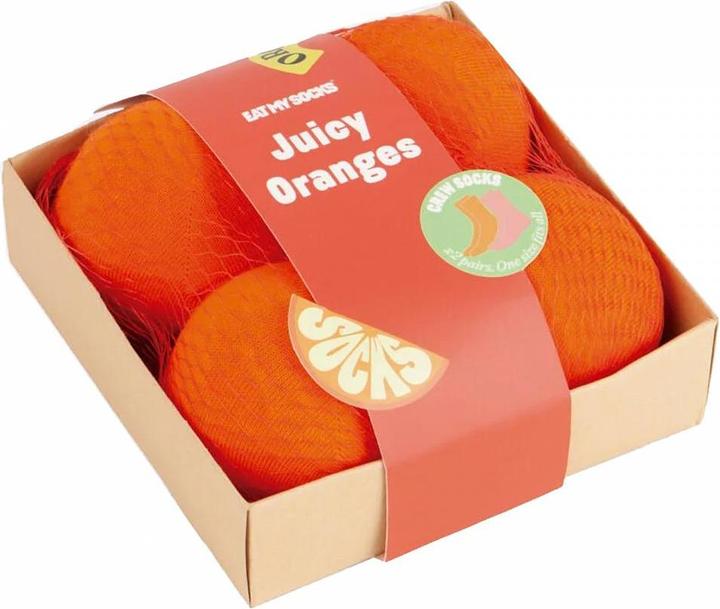 Produktbild Eat My Socks Juicy Oranges, 2 Paar Socken (One Size)