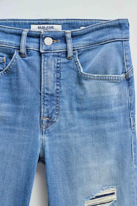 Actual product image Salsa Jeans Faith Destroyed Greencast jeans (32, W32/L28)