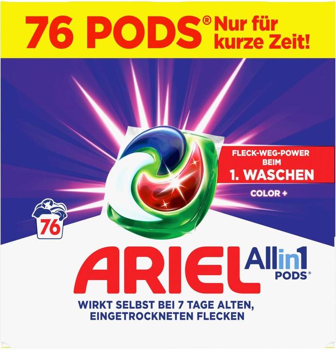 Productafbeelding Ariel All-in-1 (76 Wascycli, Pods)
