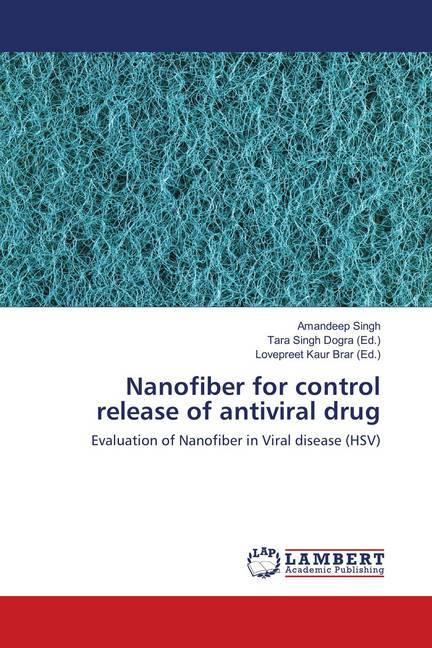 Produktbild Nanofiber for control release of antiviral drug (Amandeep Singh, 2018)