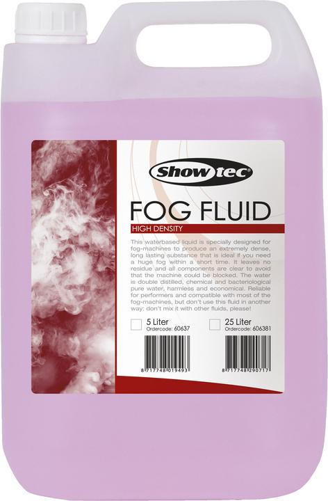 Actual product image Showtec High Density 5-Liter (Fog fluid)