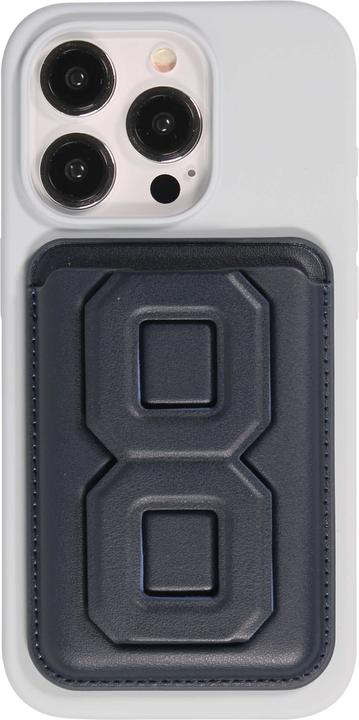 Immagine prodotto PhoneLook Porta carte di credito magnetico MagSafe in pelle vegana con forte magnete e patta integrata