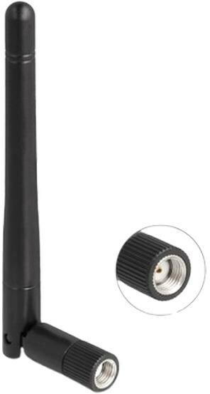 Image du produit Delock WLAN 802.11 ac/ax/a/b/g/n Antenne RP-SMA mâle 2 dB (WiFi)