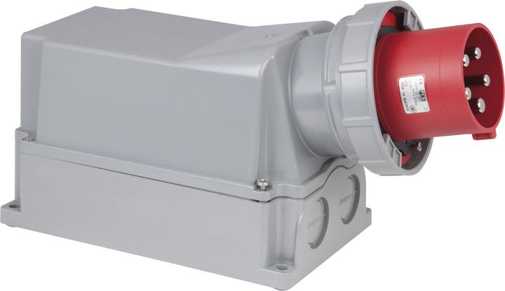 Produktbild PCE CEE 125A 400V 5p Wallmount Male (CEE 125/5)