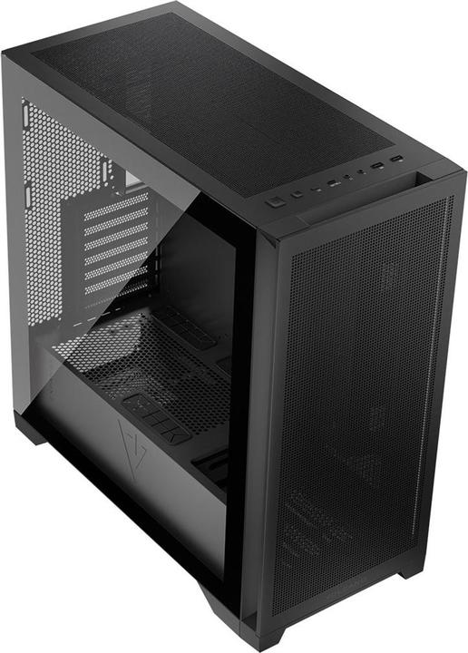 Actual product image Modecom Computer case VOLCANO EXPANSE S MIDI Black (Mini-ITX, mATX)
