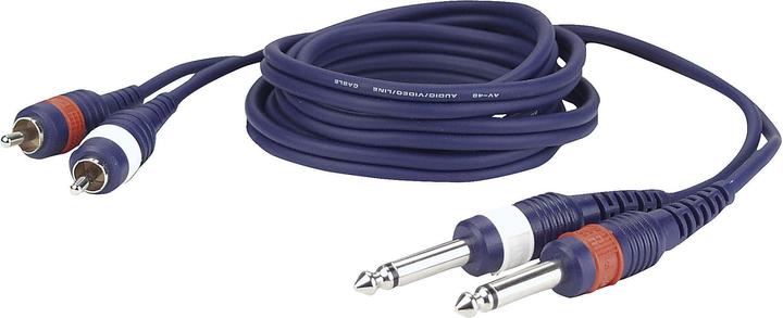 DAP-Audio Fl23 (1.50 m, Cinch, 6.3mm Klinke (Jack))