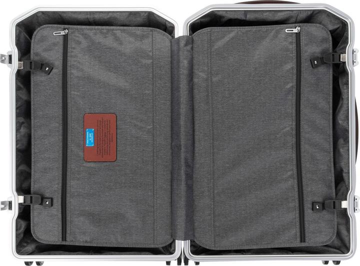 Immagine prodotto Piquadro Valigia media ultra sottile grigio/pelle (75 l, M (50 - 90l))