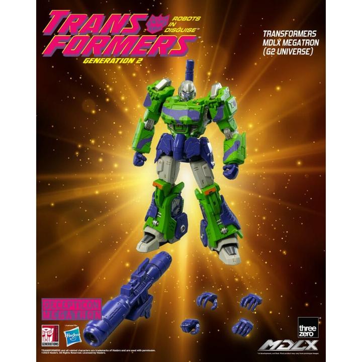 Produktbild ThreeZero Transformers MDLX Actionfigur Megatron (G2 Universe) 18 cm
