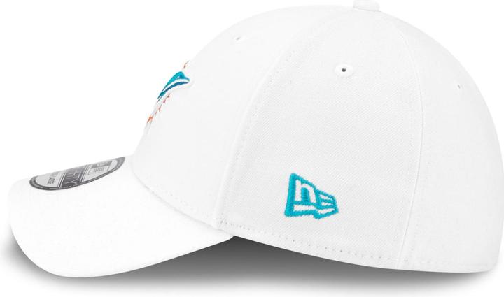 Actual product image New Era 39Thirty Stretch Cap - NFL Miami Dolphins white - L/X (L)