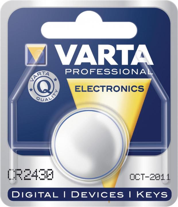 Varta Electronics CR2430 (1 Stk., CR2430, 290 mAh)