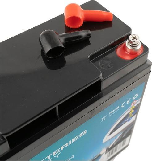 Actual product image Q-Batteries Lithium battery 12-24 12.8V 24Ah 307.2Wh, LiFePO4 battery (12.80 V, 24 Ah)