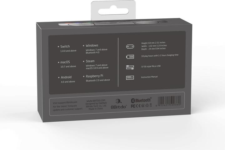 Produktbild 8bitdo SF30 Pro (Android, Linux, Mac, PC, Switch)
