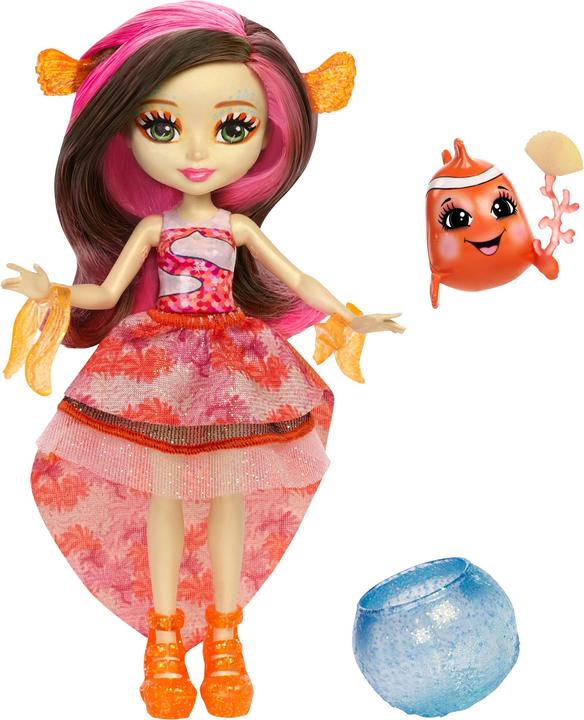 Enchantimals Clownfischmädchen Clarita Clownfish mit Farbwechsel