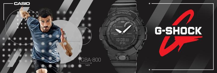 Image du produit G-Shock Gba-800-1aer (Montre de sport, Montre numérique, Montre analogique, Montre connectée, Chronographe, 49 mm)