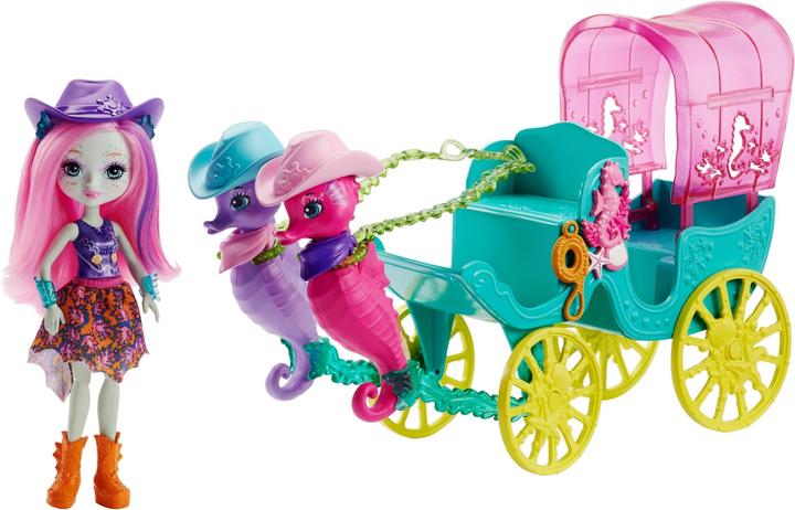 Immagine prodotto Enchantimals Set di giochi con carrozza a cavalluccio marino