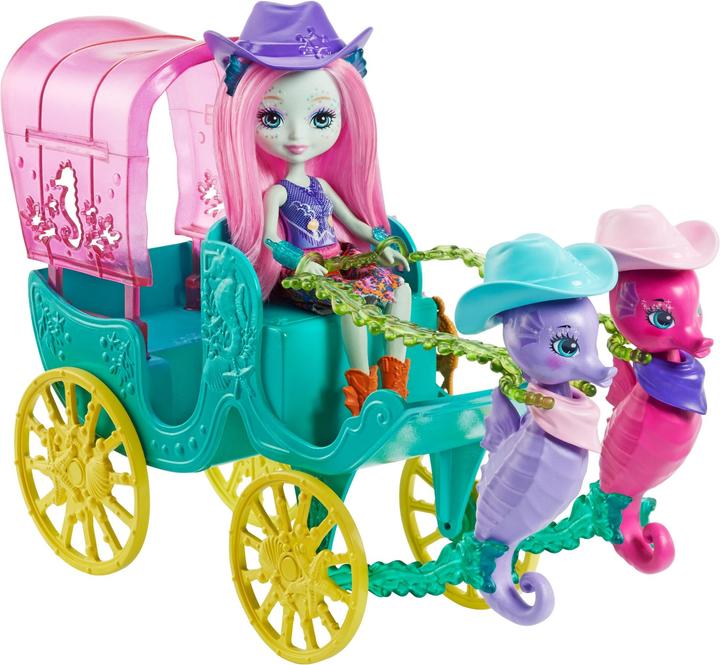 Immagine prodotto Enchantimals Set di giochi con carrozza a cavalluccio marino