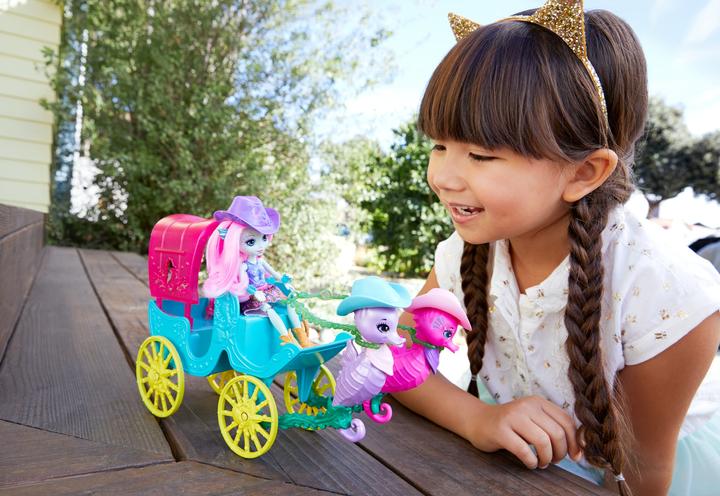 Immagine prodotto Enchantimals Set di giochi con carrozza a cavalluccio marino