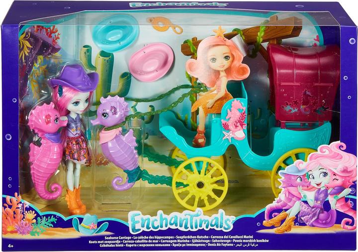 Immagine prodotto Enchantimals Set di giochi con carrozza a cavalluccio marino
