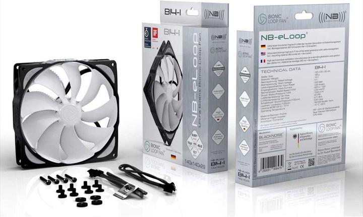 Actual product image Noiseblocker NB-eLoop B14-1 (140 mm, 1 x)