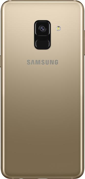 Actual product image Samsung Galaxy A8 2018 EU (32 GB, Gold, 5.60", Dual SIM + SD, 16 Mpx, 4G)