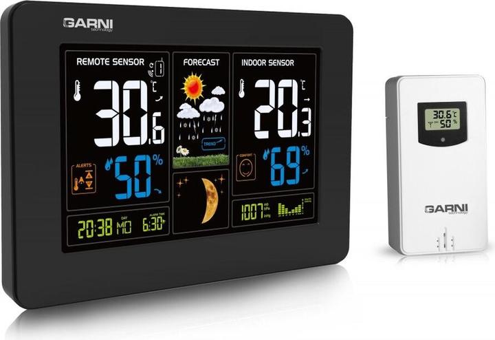 Actual product image Garni 545 weather station line
