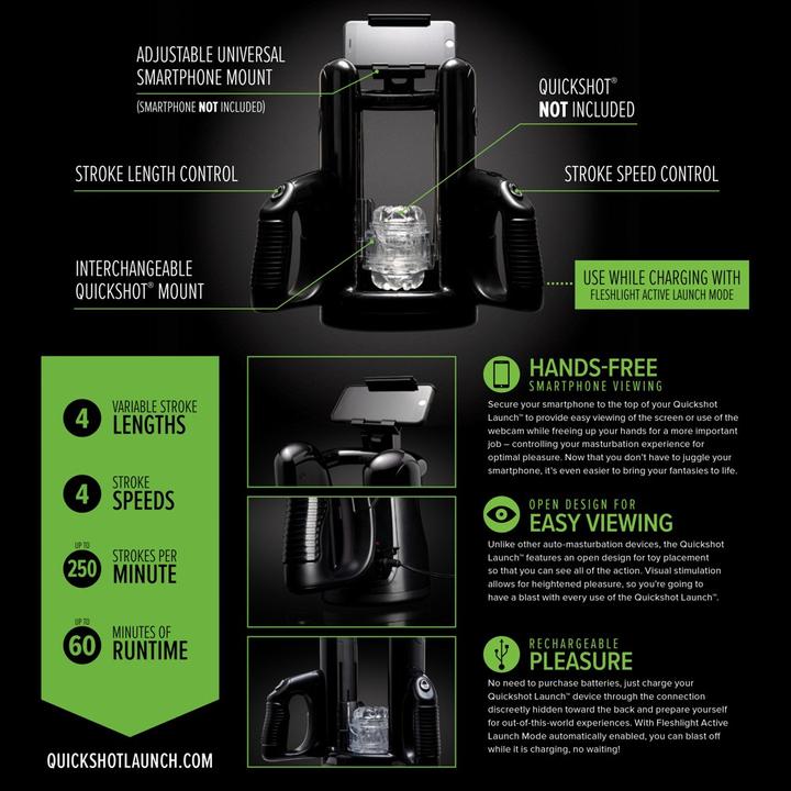 Image du produit Fleshlight Simulateur de lancement universel