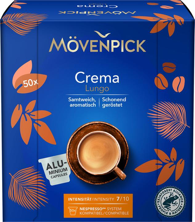 Produktbild Mövenpick Crema Lungo (50 x Port.)