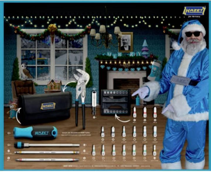 Actual product image HAZET Advent calendar 2024