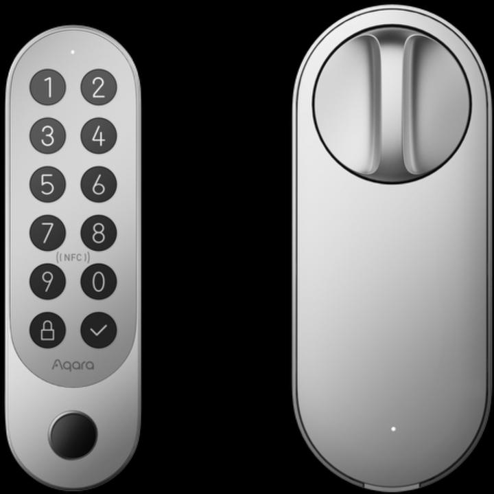 Actual product image Aqara Smart Lock U200 (Fingerprint, Electronic numerical code, Bluetooth, Key, Key card, Smartphone)