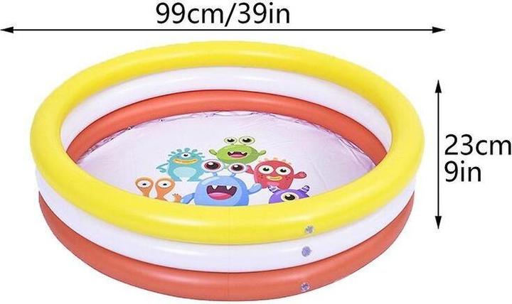 Immagine prodotto Jilong Piscina Monster a 3 anelli