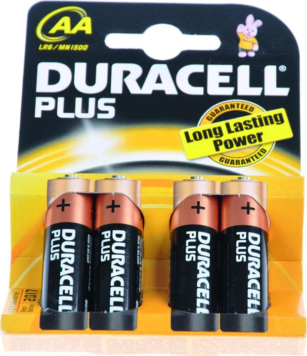 Actual product image Duracell Plus (4 pcs., AA, 2600 mAh)