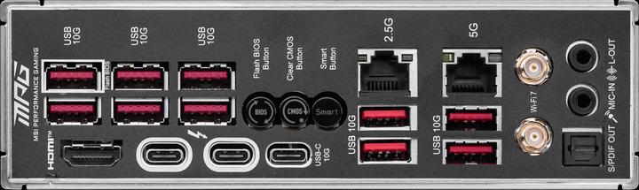 Image du produit MSI MPG Z890 CARBONE WIFI (LGA 1851, Intel Z890, ATX)
