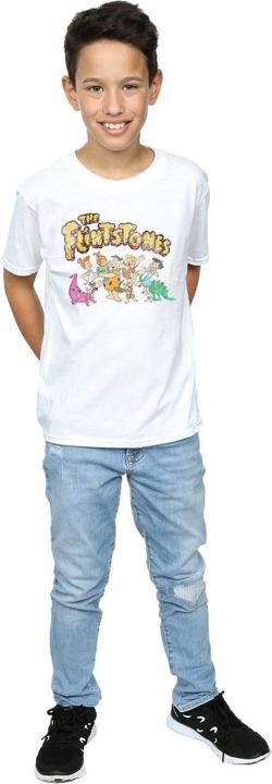 Image du produit The Flintstones - T-shirt GROUP DISTRESSED - Garçon (140, 146)
