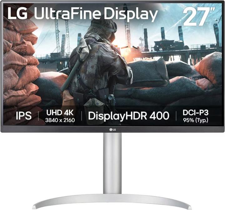 Productafbeelding LG 27UP650K-W Monitor DP HDMI IPS (3840 x 2160 Pixels, 27")