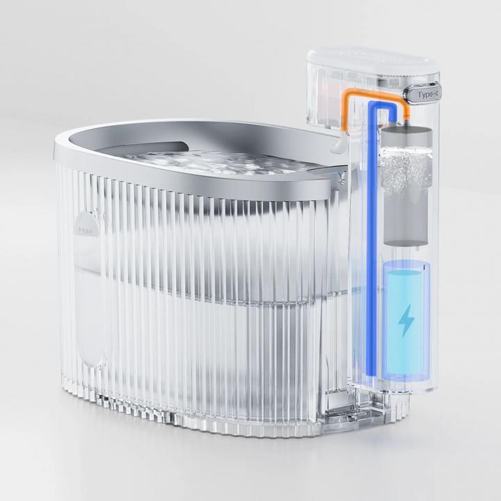 Produktbild AstroPet Kabelloser Haustier Trinkbrunnen Pisces Series (2.50 l)