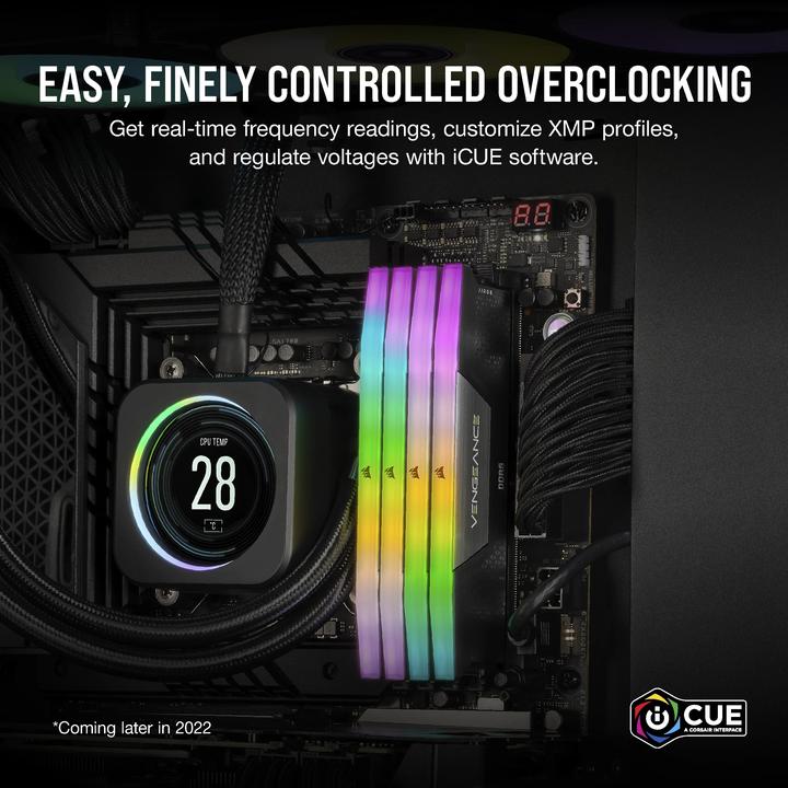 Actual product image Corsair Vengeance RGB (2 x 24GB, 6000 MHz, DDR5 RAM, DIMM)