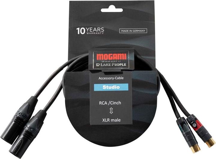 Image du produit Mogami Gold Series Stereo (3 m, RCA)