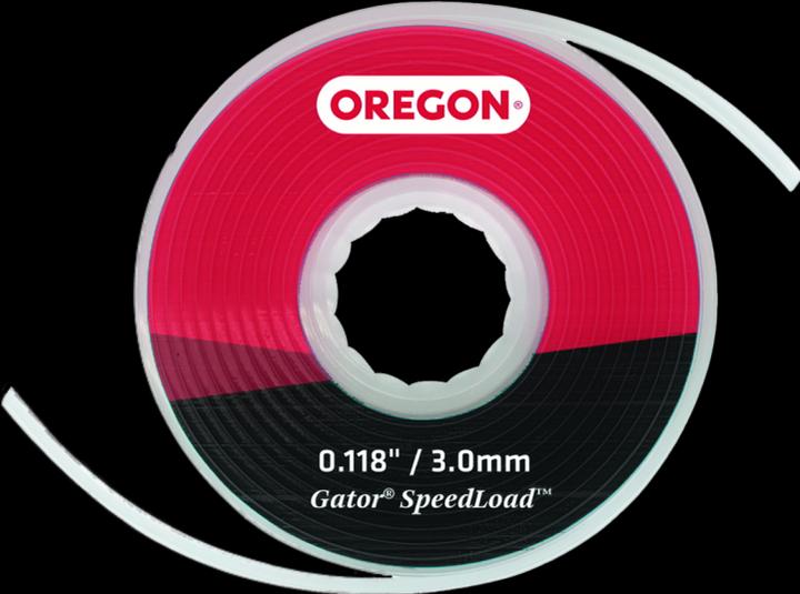 Immagine prodotto Oregon Disco filettato Gator Speedload 3,0 mm x 55,2 m, 10 pezzi (Lenza per tagliabordi + rocchetto di lenza)