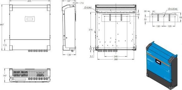 Produktbild Victron Energy SmartSolar MPPT RS 450/200-Tr