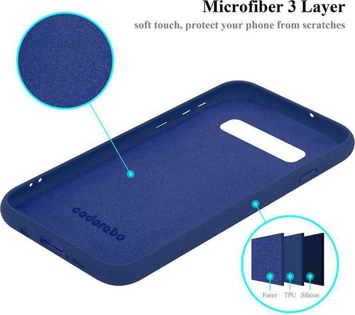 Immagine prodotto Cadorabo Copertura della cassa del silicone liquido TPU (Samsung Galaxy S10+)