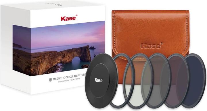Produktbild Kase ROUND Wolverine Magnetisches Professional ND Rundfilter Set (67 mm, ND- / Grauverlauffilter)