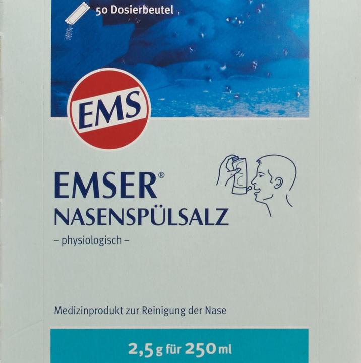 Image du produit Emser Sel de rinçage nasal (50 pièce(s))
