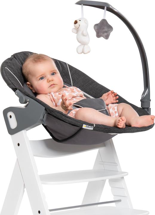 Produktbild Hauck Alpha Bouncer Deluxe Melange grey